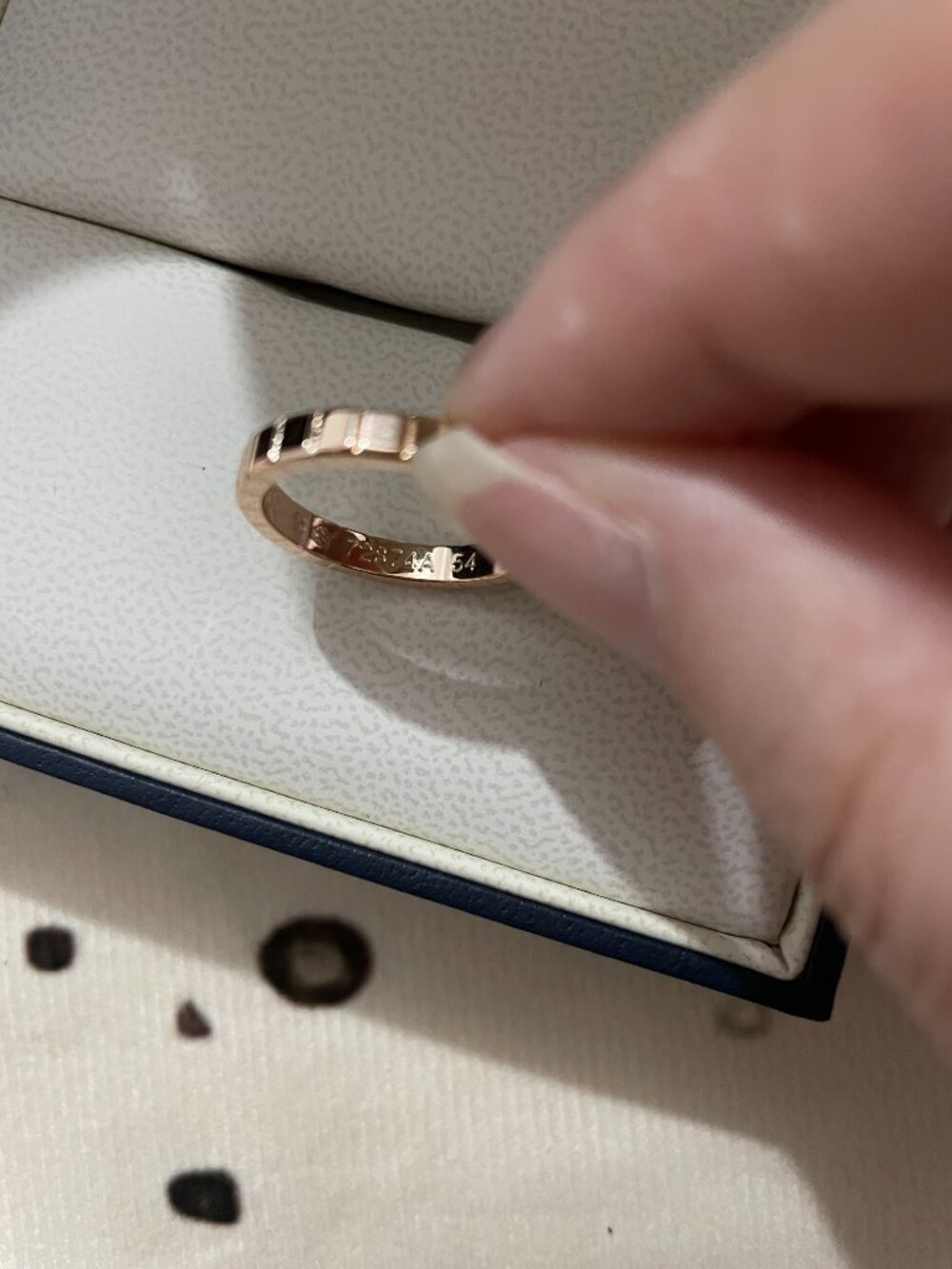 Chopard Ice Cube Rose Gold Ring - Picture 5 of 7
